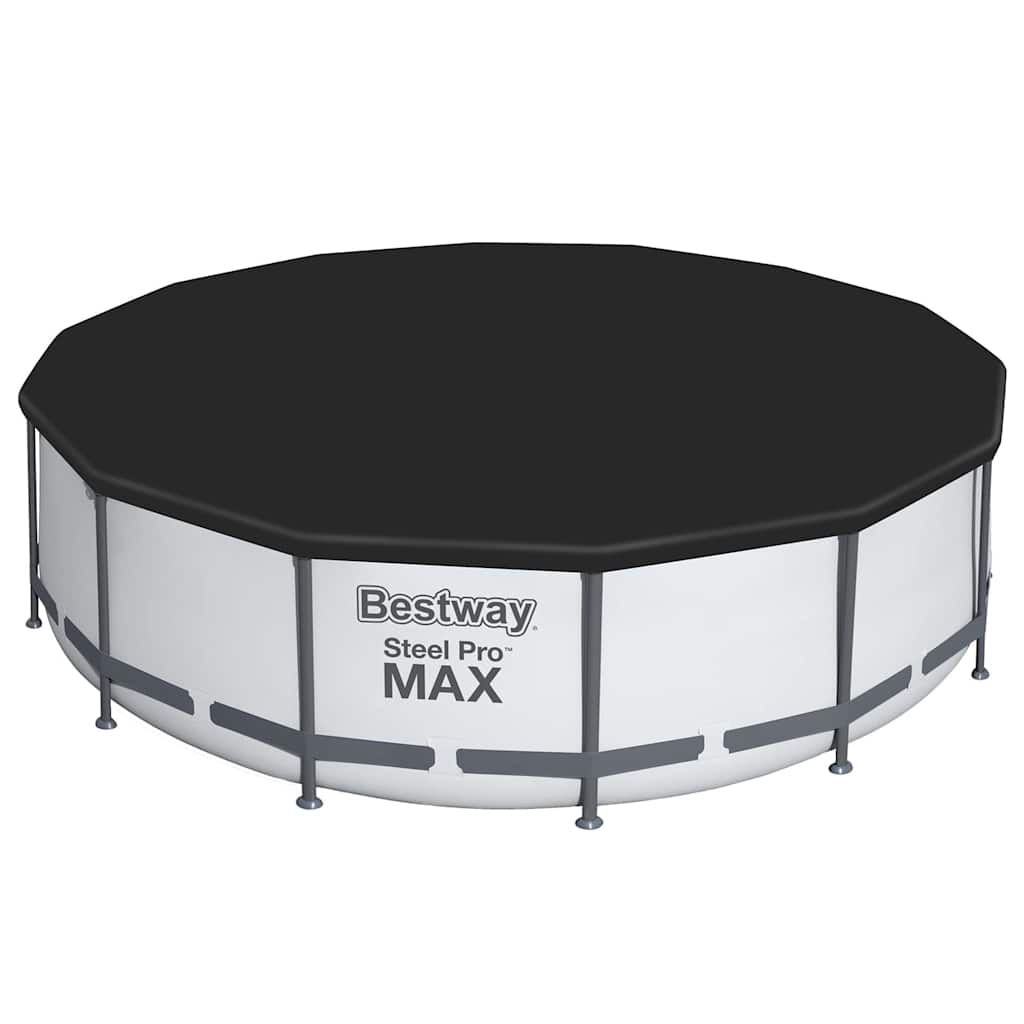 Steel Pro MAX swimmingpoolsæt 396x122 cm rundt