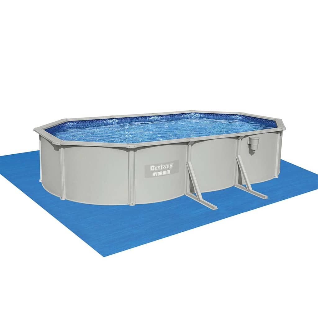 Hydrium fritstående pool 610x360x120 cm oval