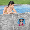 Power Steel swimmingpoolsæt 427x250x100 cm