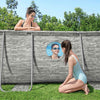 swimmingpoolsæt Power Steel 488x305x107 cm