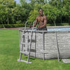 swimmingpoolsæt Power Steel 488x305x107 cm