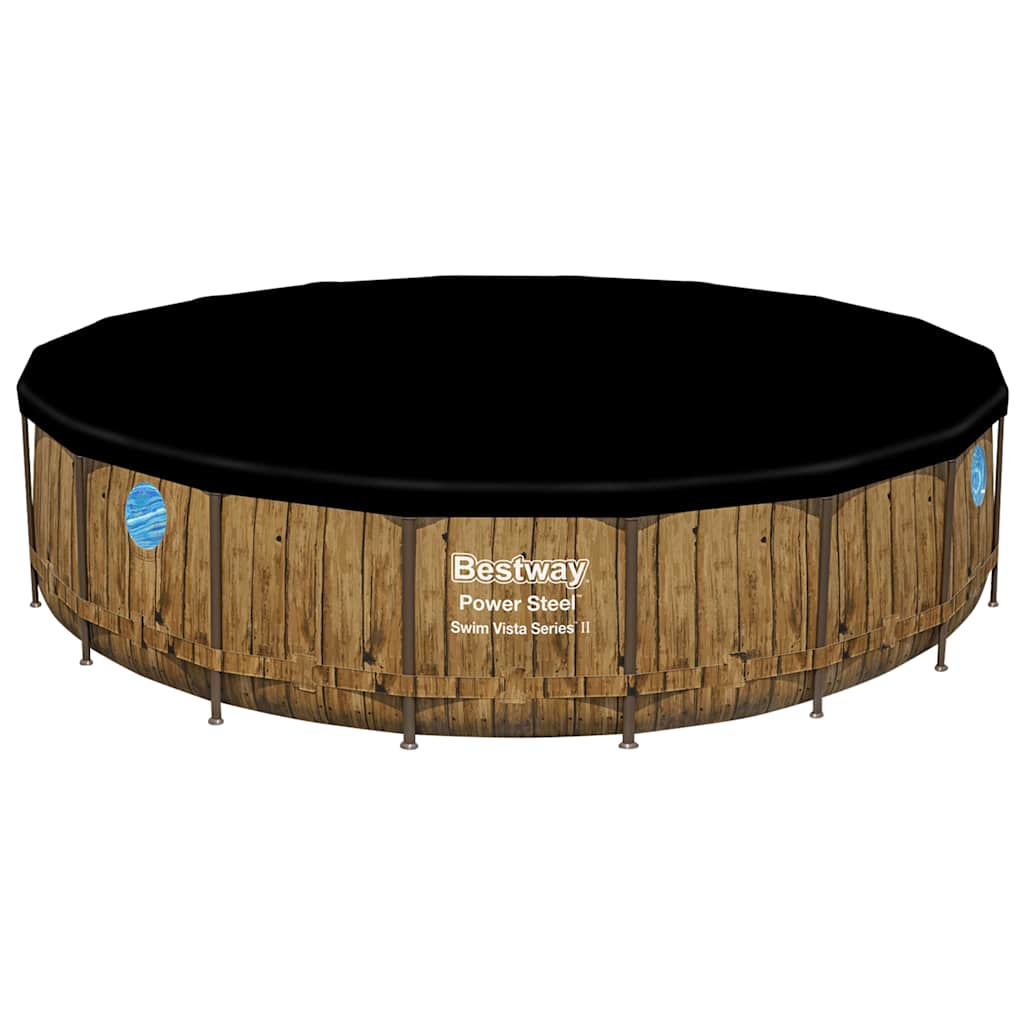Power Steel swimmingpoolsæt 549x122 cm
