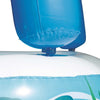 legebassin med baldakin 140 x 140 x 114 cm blå 52192