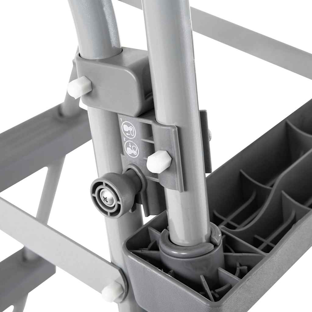 Power Steel fritstående pool 427x250x100 cm oval