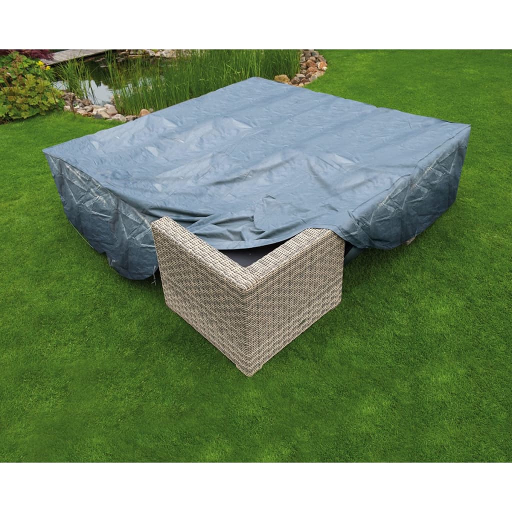 havemøbelovertræk til lavbord og stole 250x250x70 cm