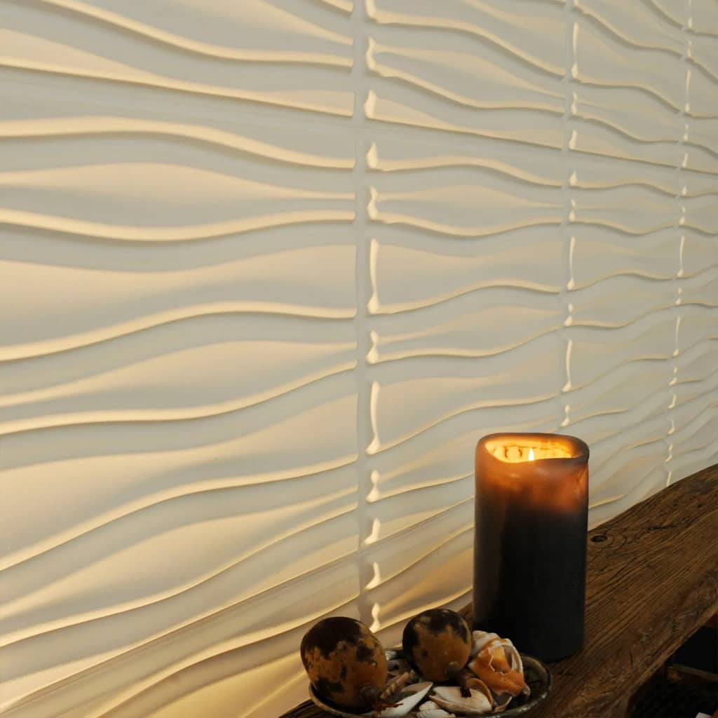 3D vægpaneler Flow 12 stk. GA-WA14