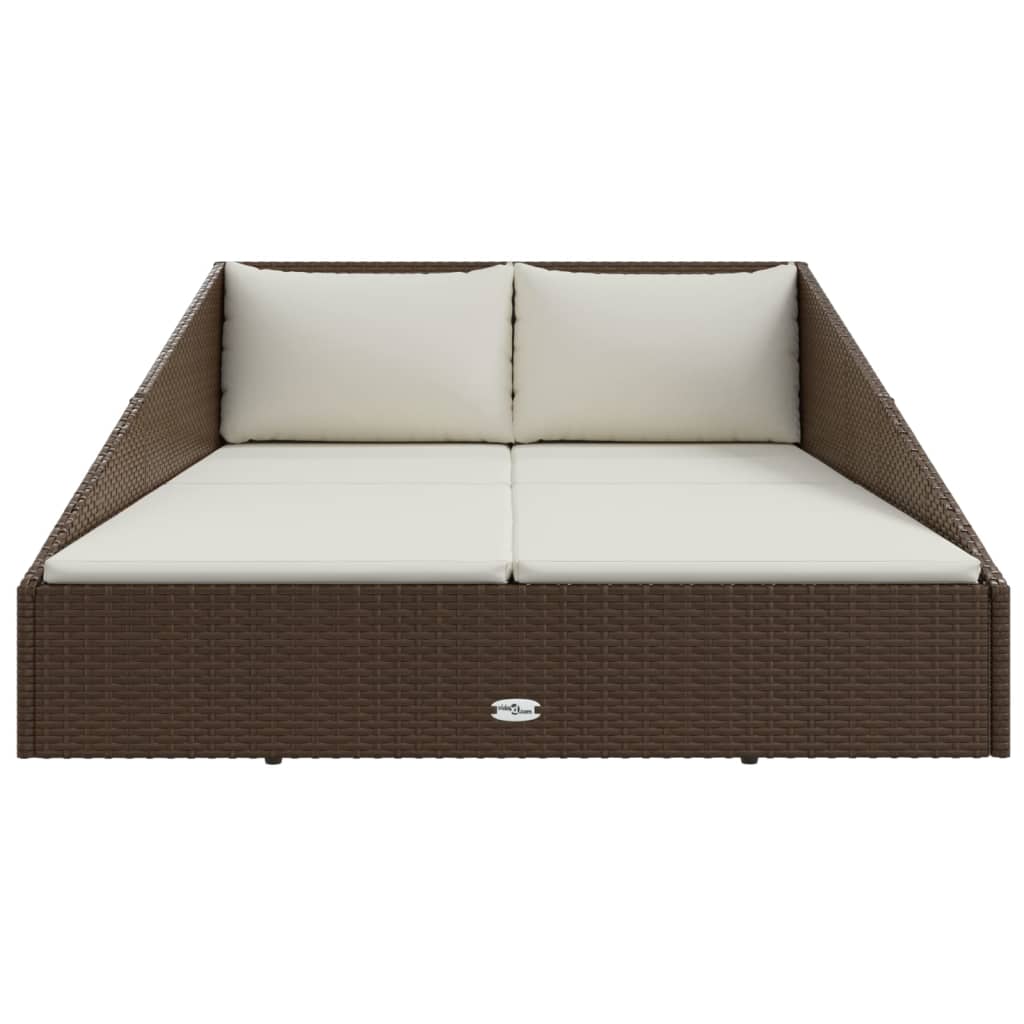 solseng 110x200 cm polyrattan brun