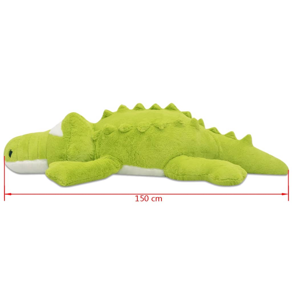 plysdyr krokodille XXL 150 cm