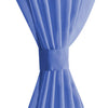 voile-gardiner 2 stk. 140x225 cm kongeblå