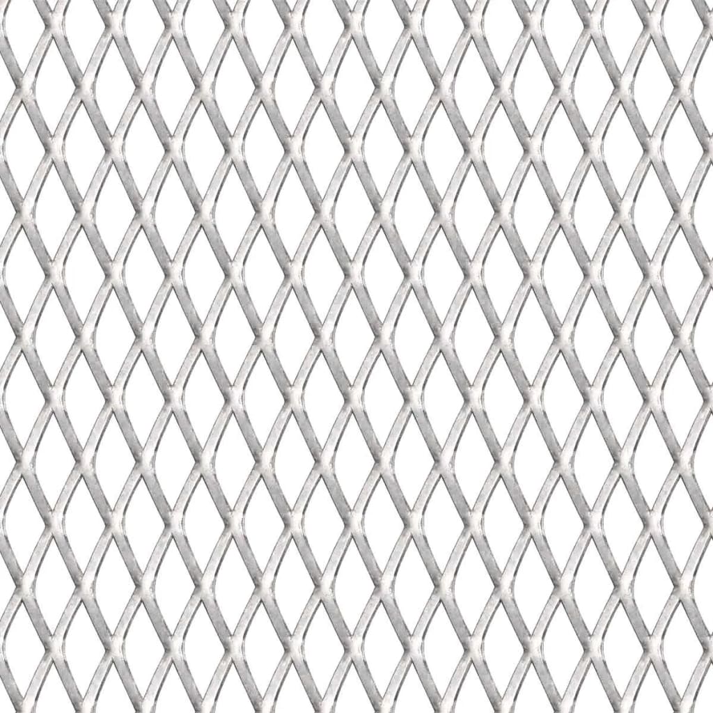 trådnetspanel rustfrit stål 100 x 85 cm 20 x10 x 2 mm