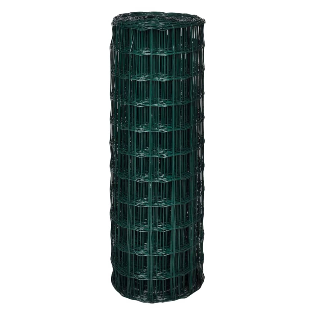 eurohegn 25 x 1,7 m stål grøn