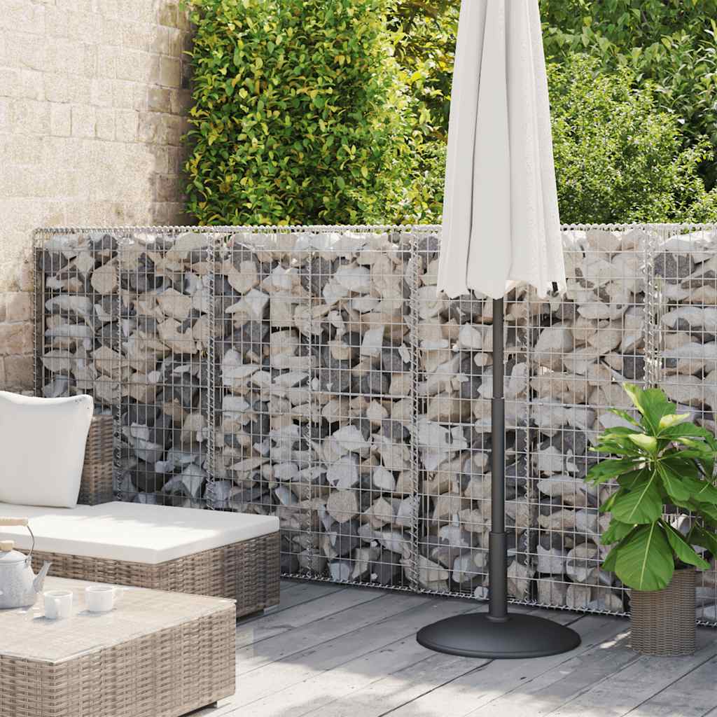 gabionkurv galvaniseret stål 300 x 30 x 100 cm
