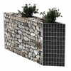 gabionkurv galvaniseret stål 120 x 30 x 100 cm