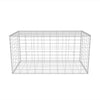 gabionkurv galvaniseret stål 100 x 50 x 50 cm