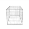 gabionkurv galvaniseret stål 100 x 50 x 50 cm