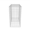 gabionkurv galvaniseret stål 100 x 50 x 100 cm