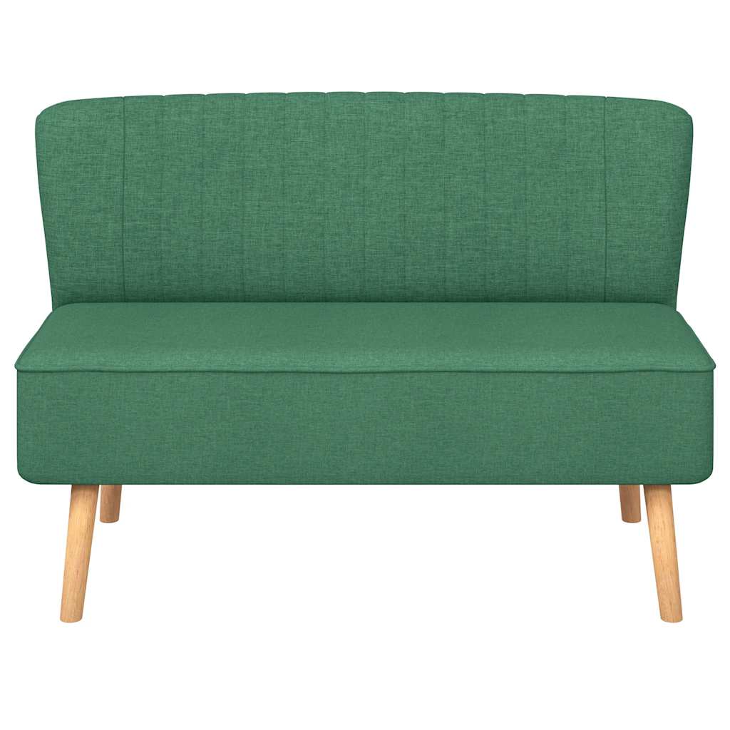 stofsofa 117x55,5x77 cm grøn