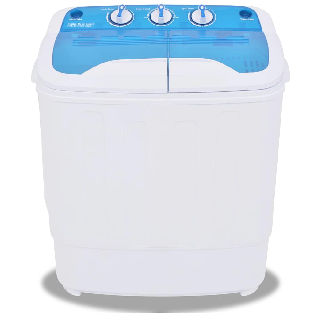 mini-vaskemaskine dobbelttromle 5,6 kg