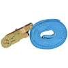 surringsbånd 4 stk. 2 ton 6 m x 38 mm blå
