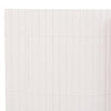 dobbeltsidet havehegn 90 x 300 cm hvid