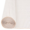 dobbeltsidet havehegn 90 x 300 cm hvid