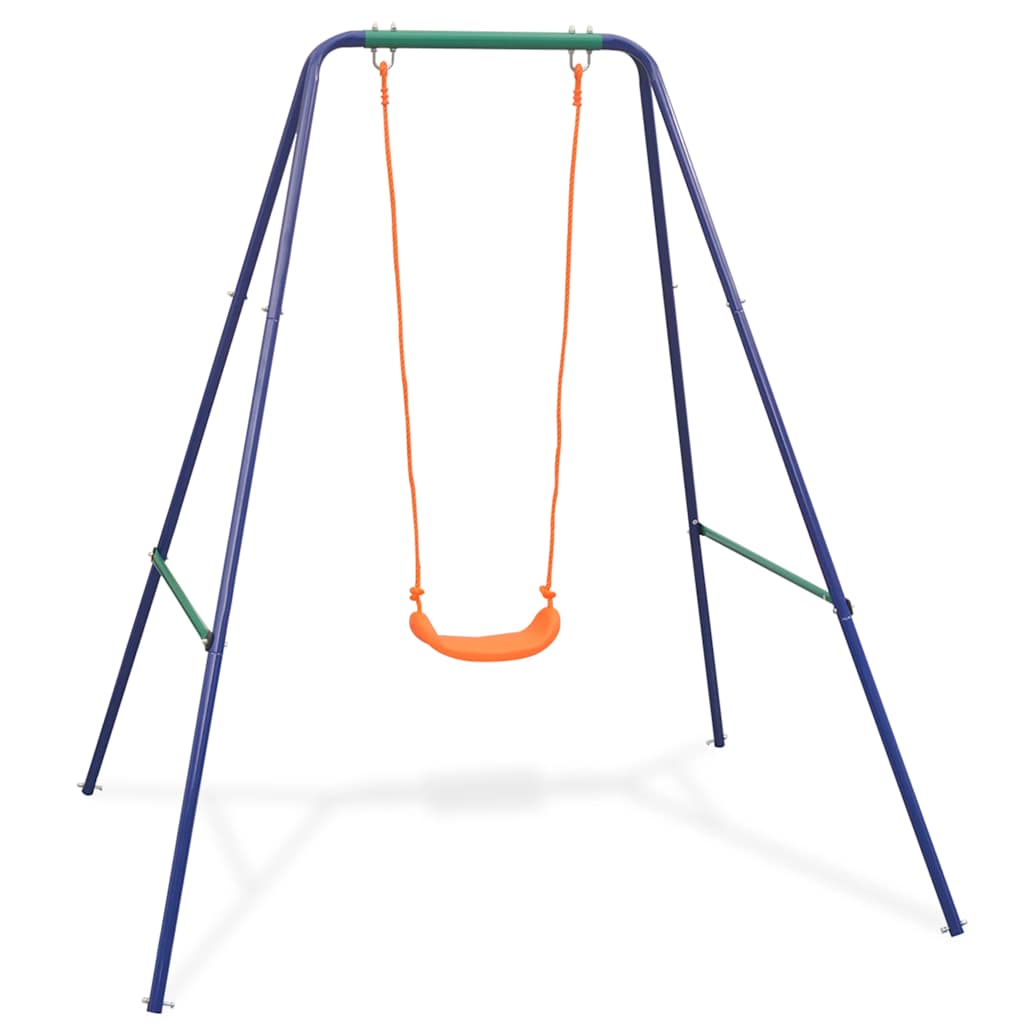 2-i-1 gynge og babygynge orange
