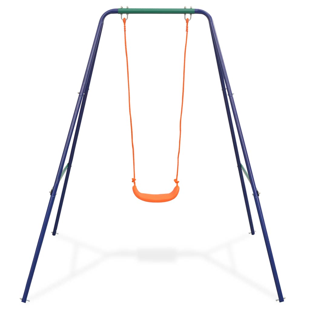 2-i-1 gynge og babygynge orange