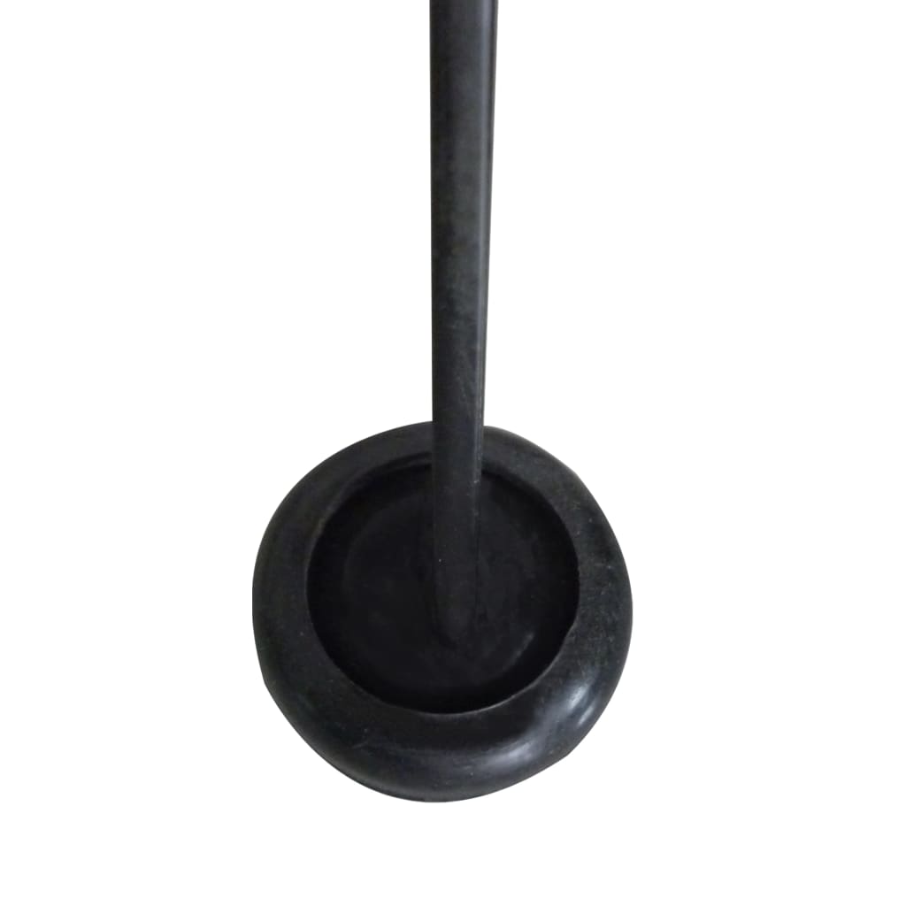 foldbare havestole 2 stk. stål og massivt akacietræ