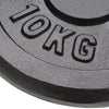 vægtskiver 4 stk. 2x10 kg+2x5 kg støbejern
