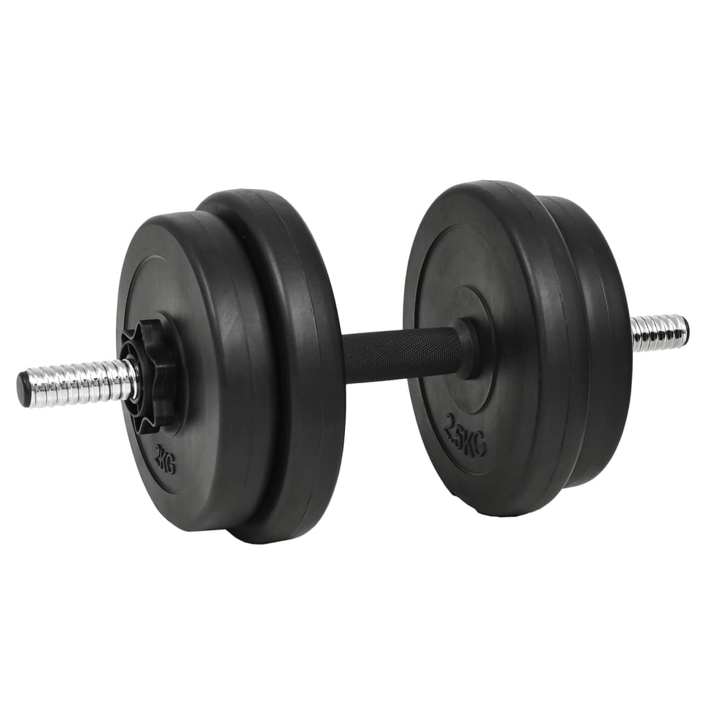 håndvægtsæt i 14 dele 20 kg