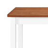 barbord massivt træ 108 x 60 x 91 cm
