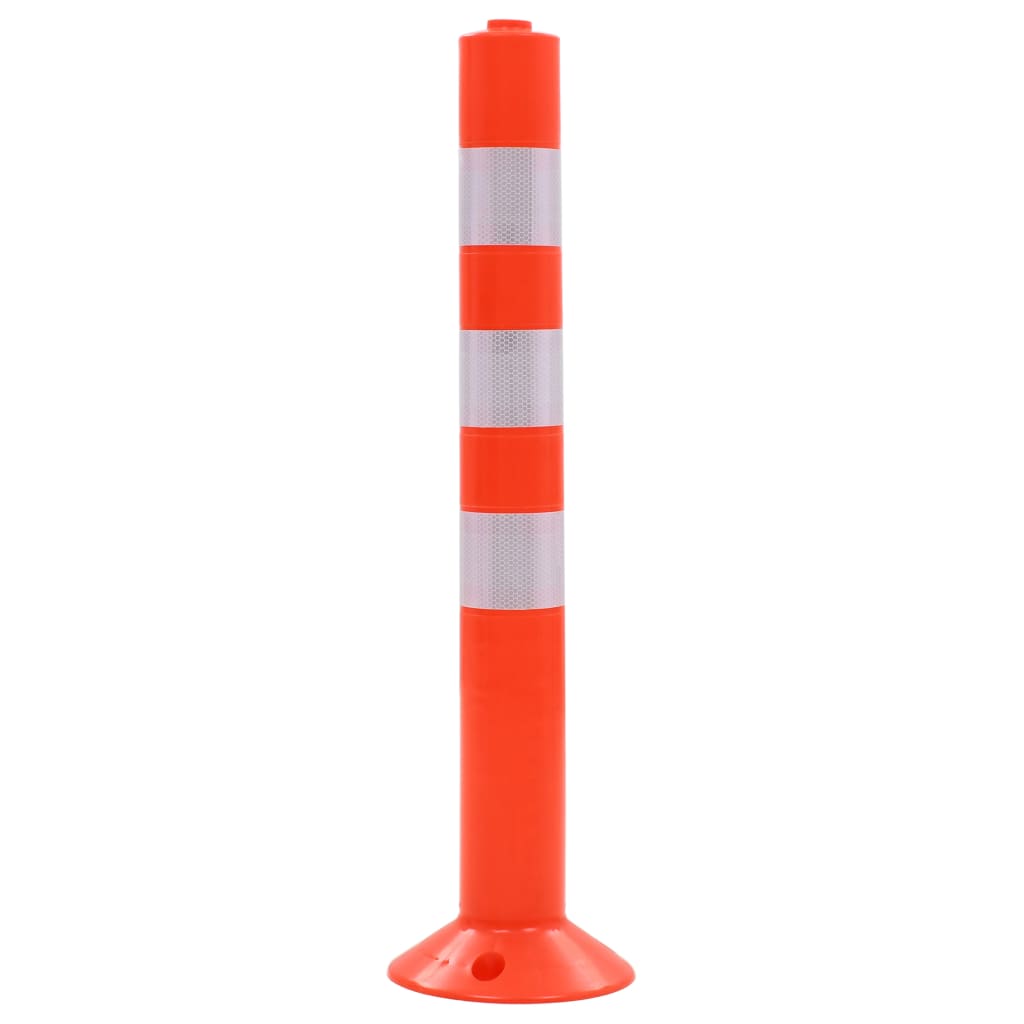 trafikkegler 5 stk. plastik 75 cm
