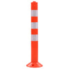 trafikkegler 5 stk. plastik 75 cm