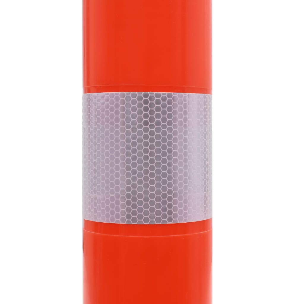 trafikkegler 5 stk. plastik 75 cm