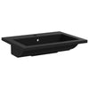 håndvask 600x450x120 mm granit sort