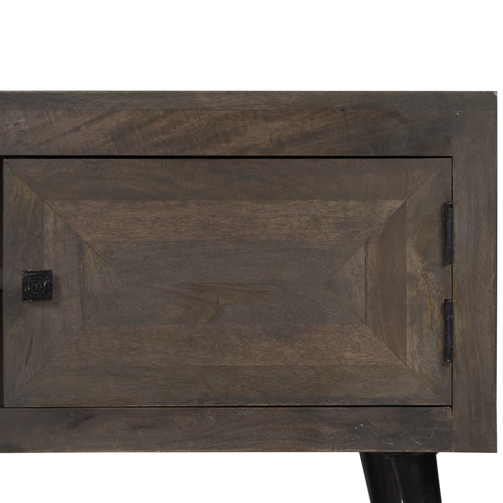 tv-skab i massivt mangotræ 140 x 30 x 45 cm