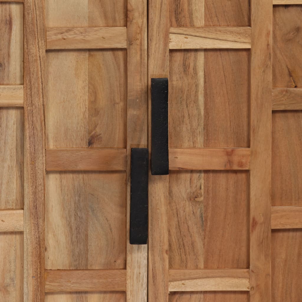 skænk 60x35x76 cm massivt akacietræ brun