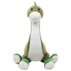 tøjdyr brontosaurus plysstof grøn