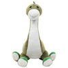 tøjdyr brontosaurus plysstof grøn
