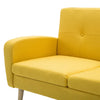 3-personers sofa i stof gul