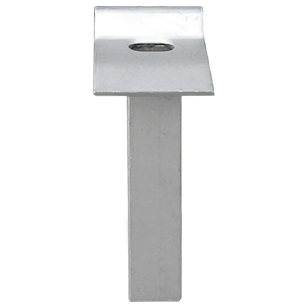 havelåge i net galvaniseret stål 400x200 cm grå