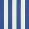 foldemarkise 250x150 cm blå og hvid