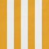 foldemarkise 150x150 cm gul og hvid