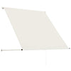 foldemarkise 150x150 cm cremefarvet