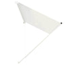 foldemarkise 300x150 cm cremefarvet