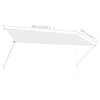 foldemarkise 300x150 cm cremefarvet