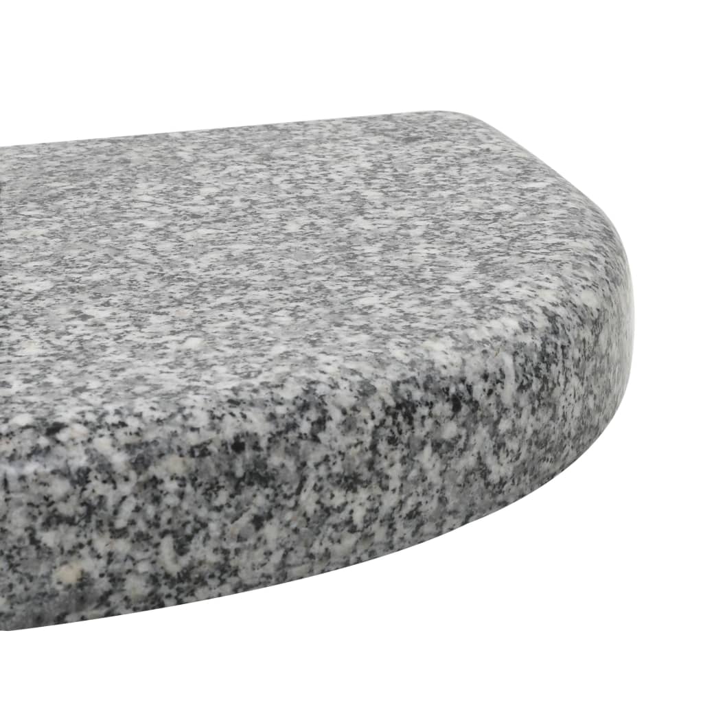 parasolfod granit 10 kg buet grå
