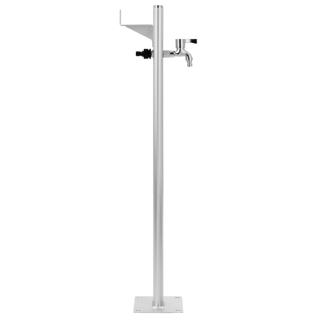 vandsøjle til haven aluminium 95 cm