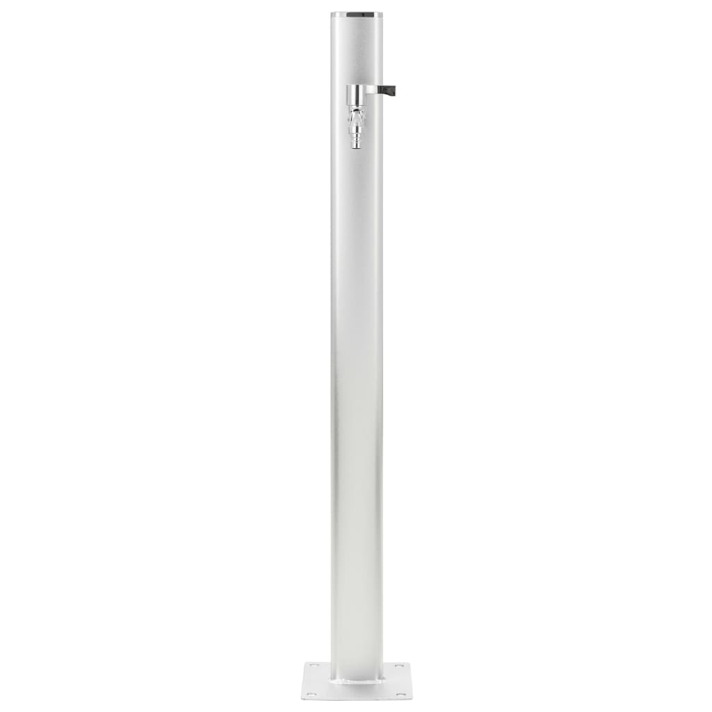 vandsøjle til haven aluminium 95 cm