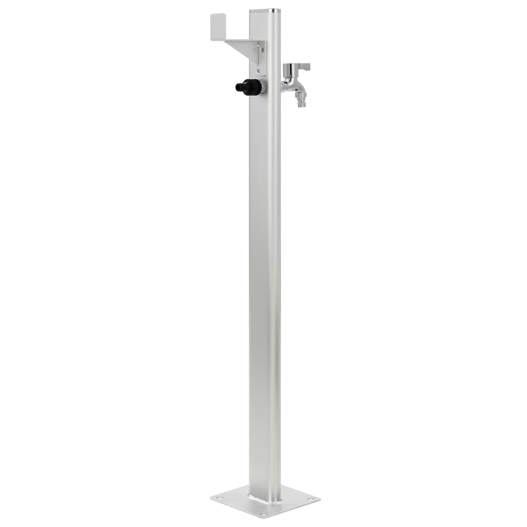 vandsøjle til haven aluminium 95 cm